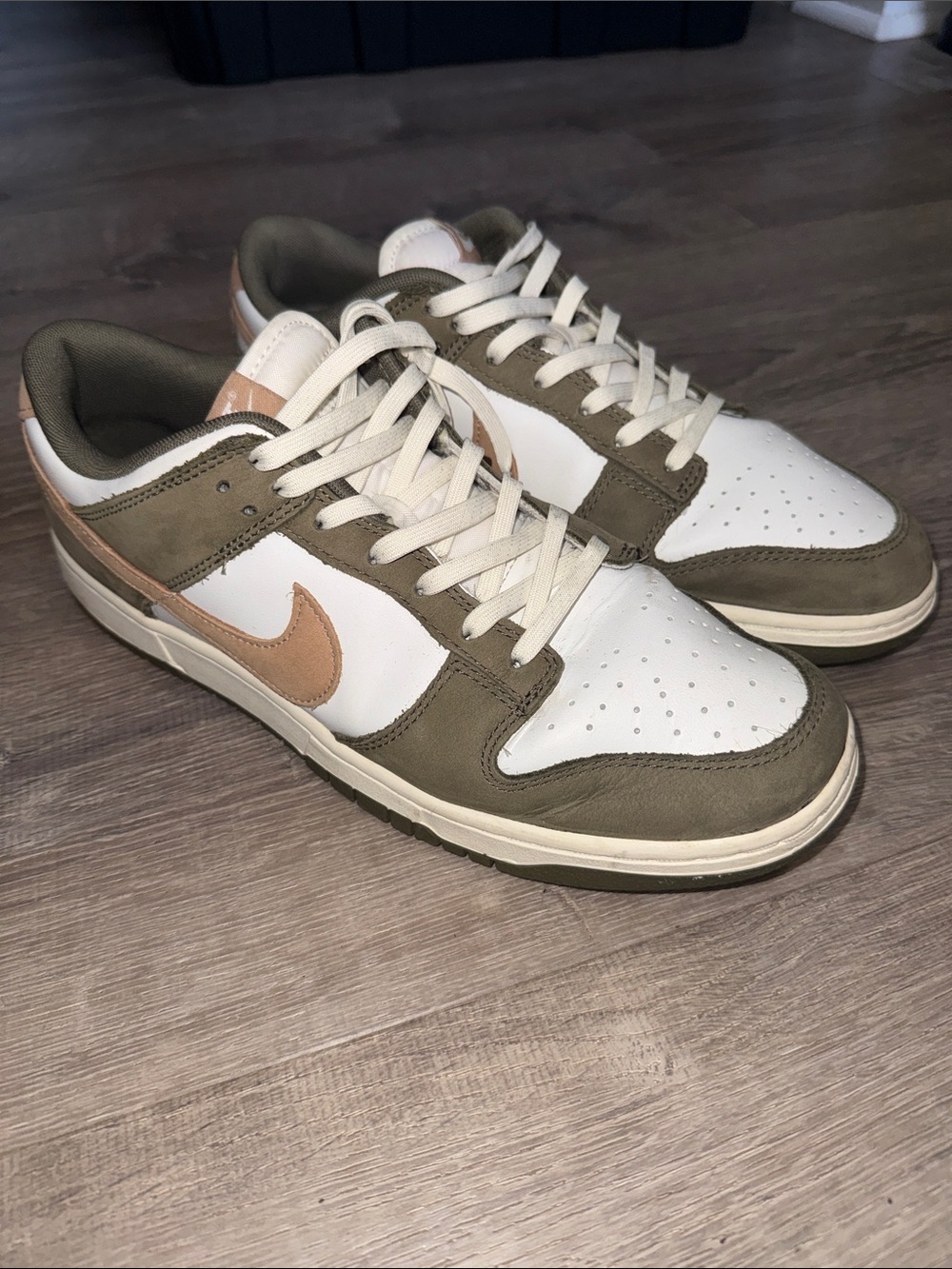 Nike dunk low “olive hemp”